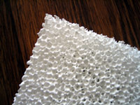 3次元光触媒フィルターの表面